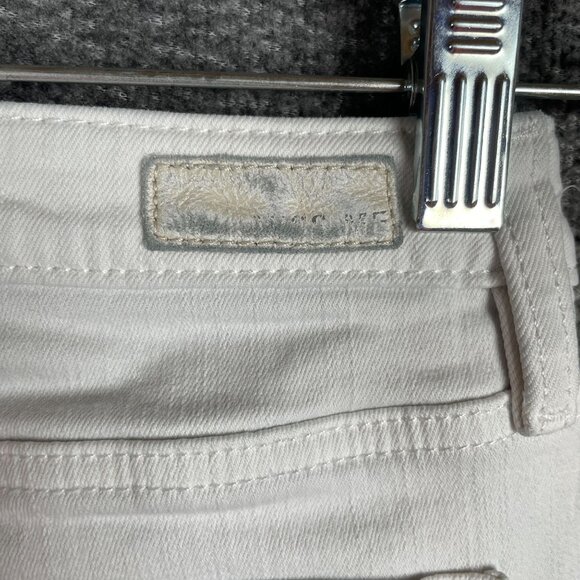 Miss Me Jeans Womens Size 24 Ankle Skinny White Floral Embroidery Party Preppy - Picture 11 of 13